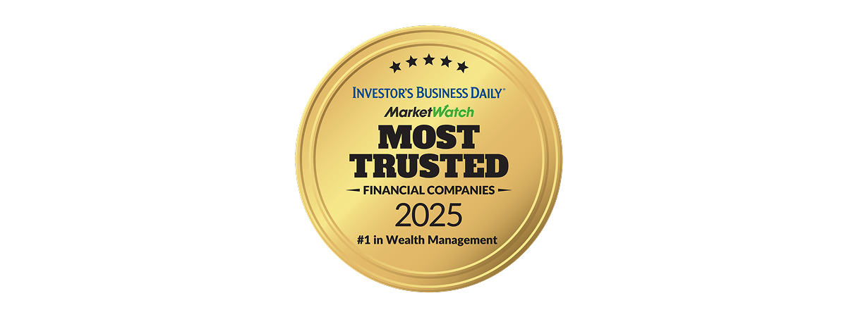 Investor's Business Daily MarketWatch Most Trusted Financial Companies 2025, #1 in Wealth Management 